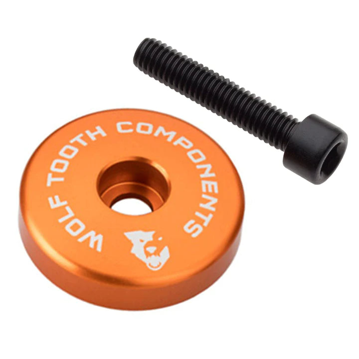 Wolf Tooth Ultralight Stem Cap with Integrated Spacer 5mm
